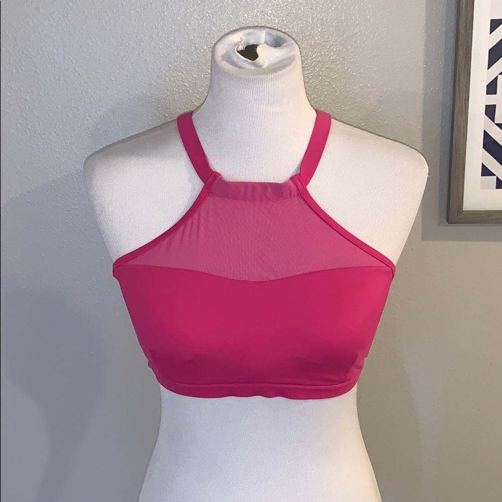 Oiselle high neck sports bra